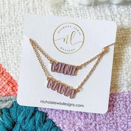 Mama + Mini Necklace Set