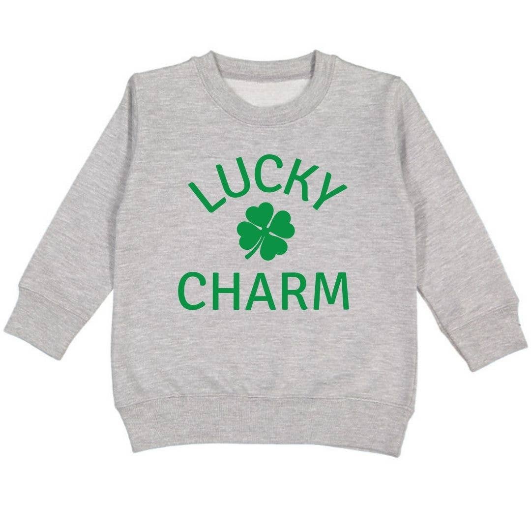 Lucky Charm Sweatshirt - Gray
