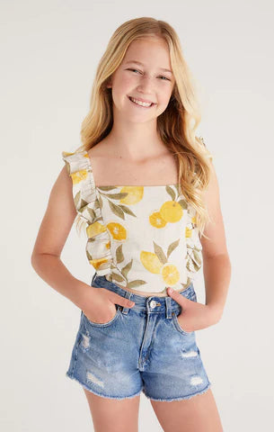 Girls Amber Citrus Top