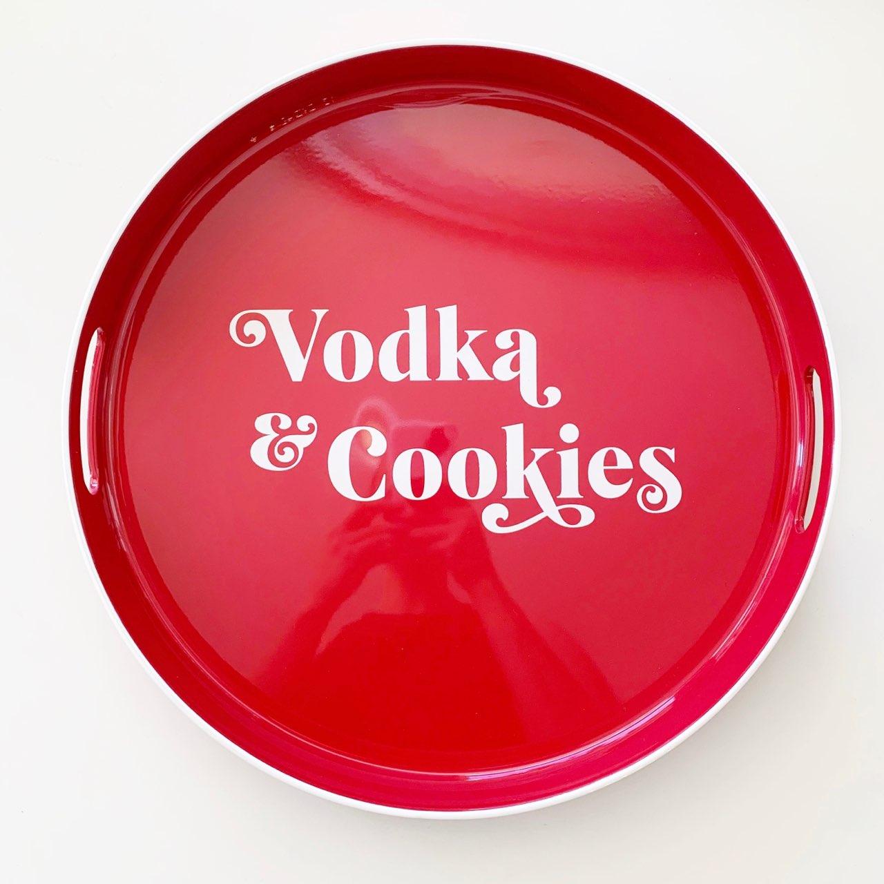 Vodka & Cookies Bar Tray