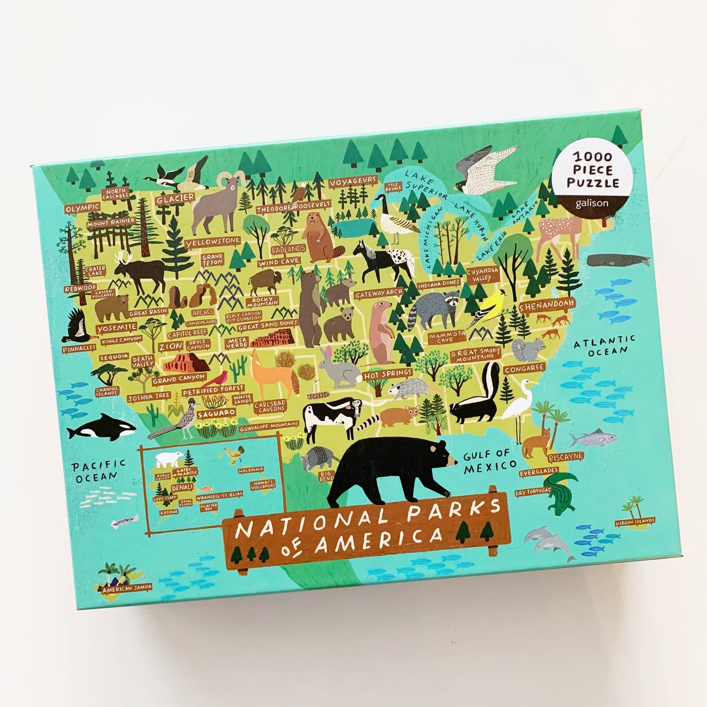 National Parks of America Puzzle