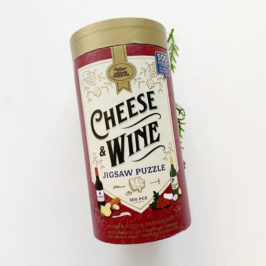 Cheese+Wine 500 Piece Puzzle