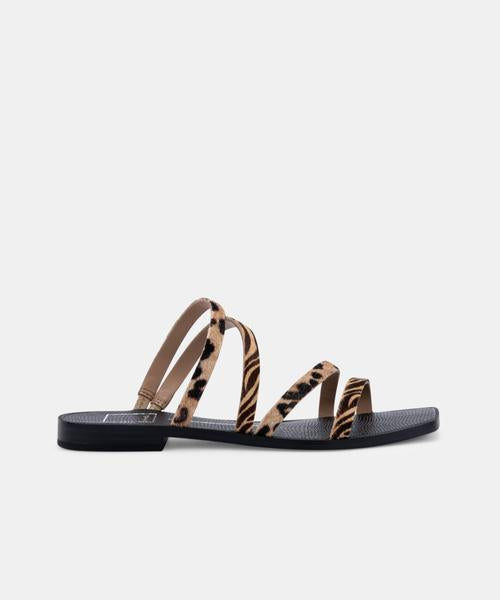 Izabel Leopard Calf Hair