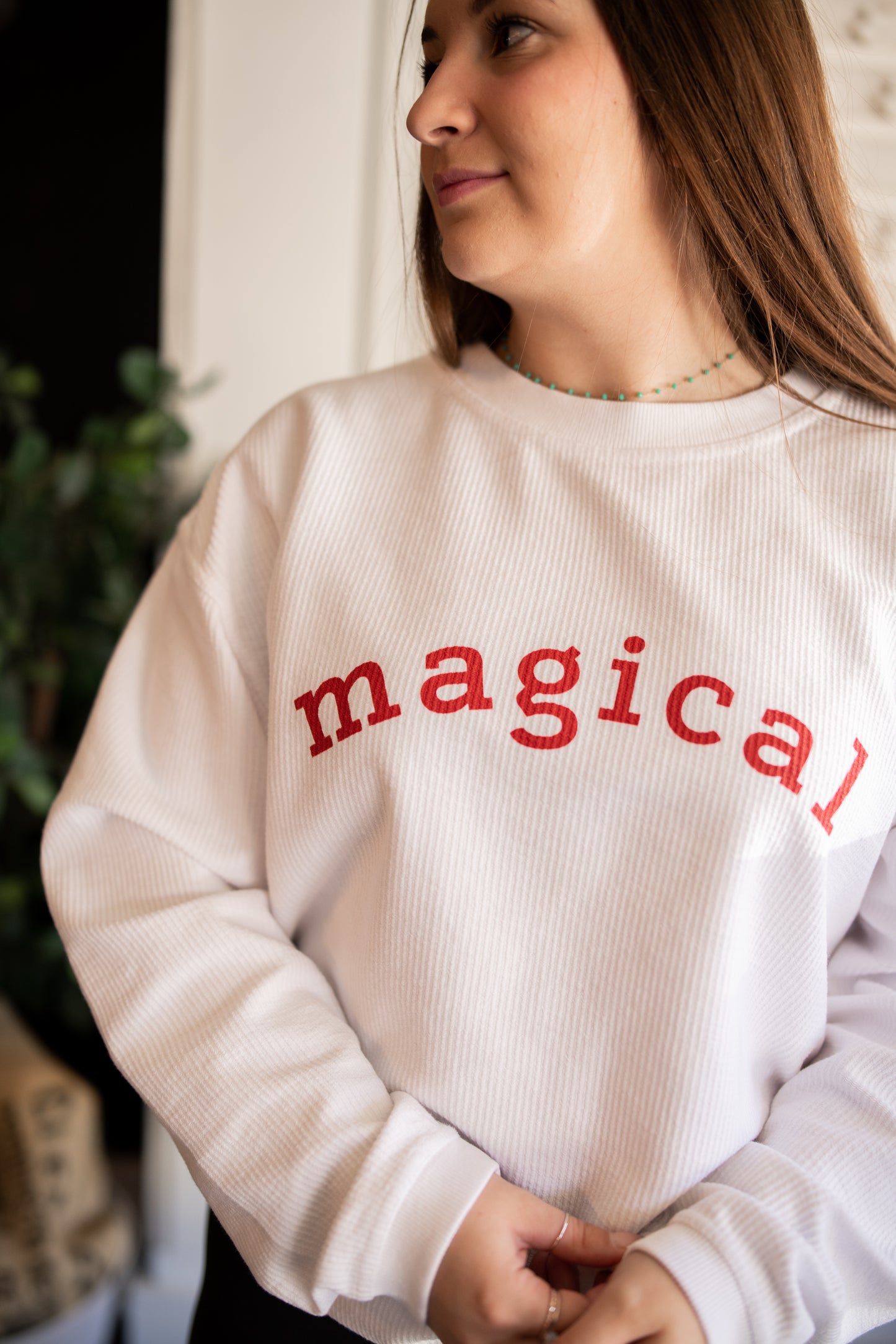 Magical Ribbed Sweatshirt