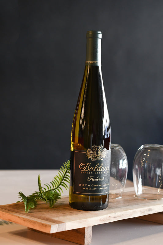 Wine Baldacci Gewurztraminer Frederich Bottle