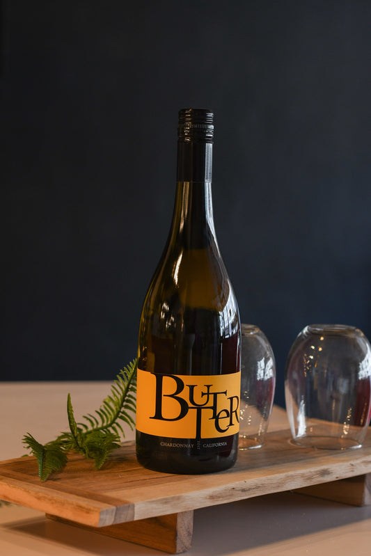 Wine Butter Chardonnay Bottle