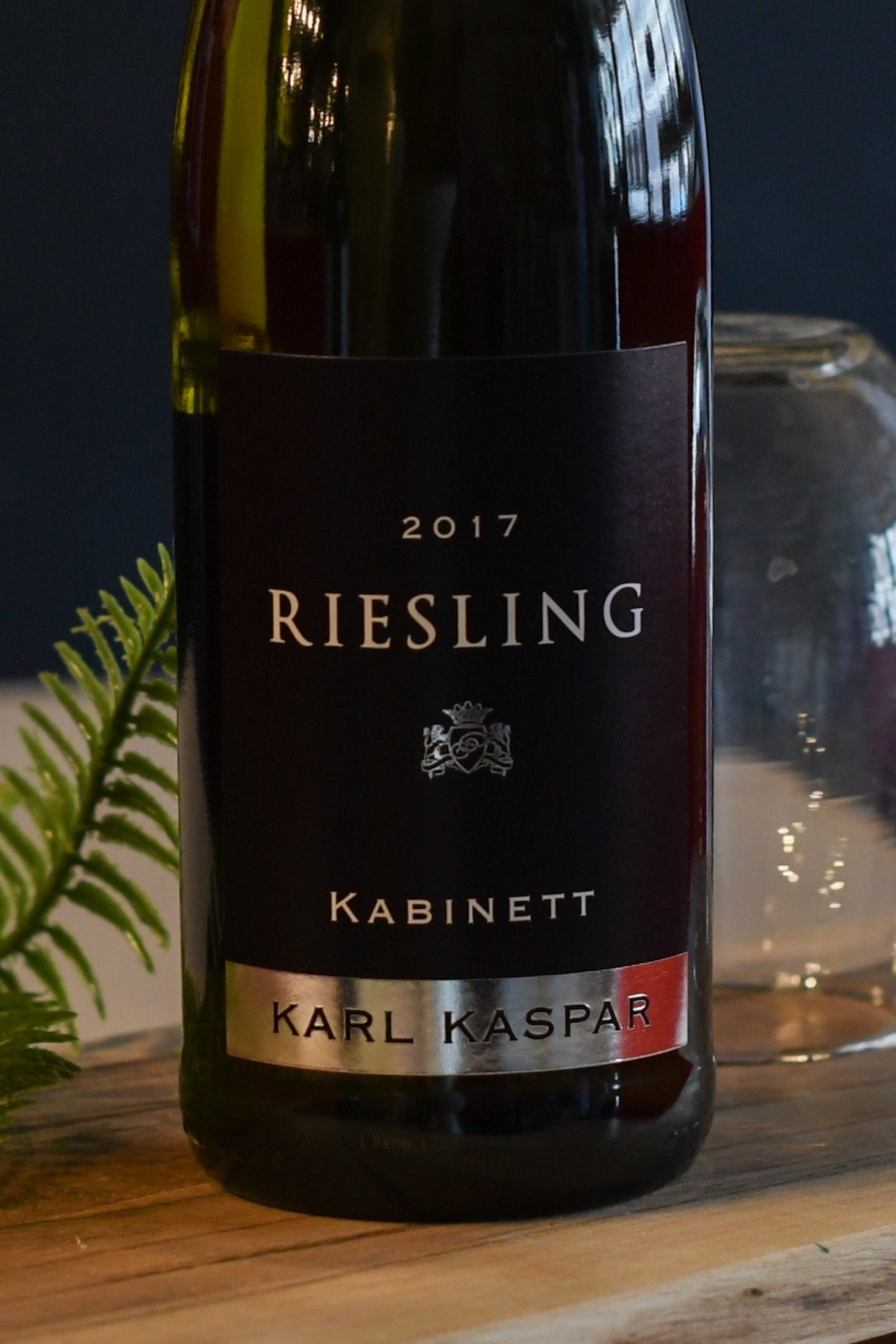 Wine Karl Kaspar Riesling Bottle