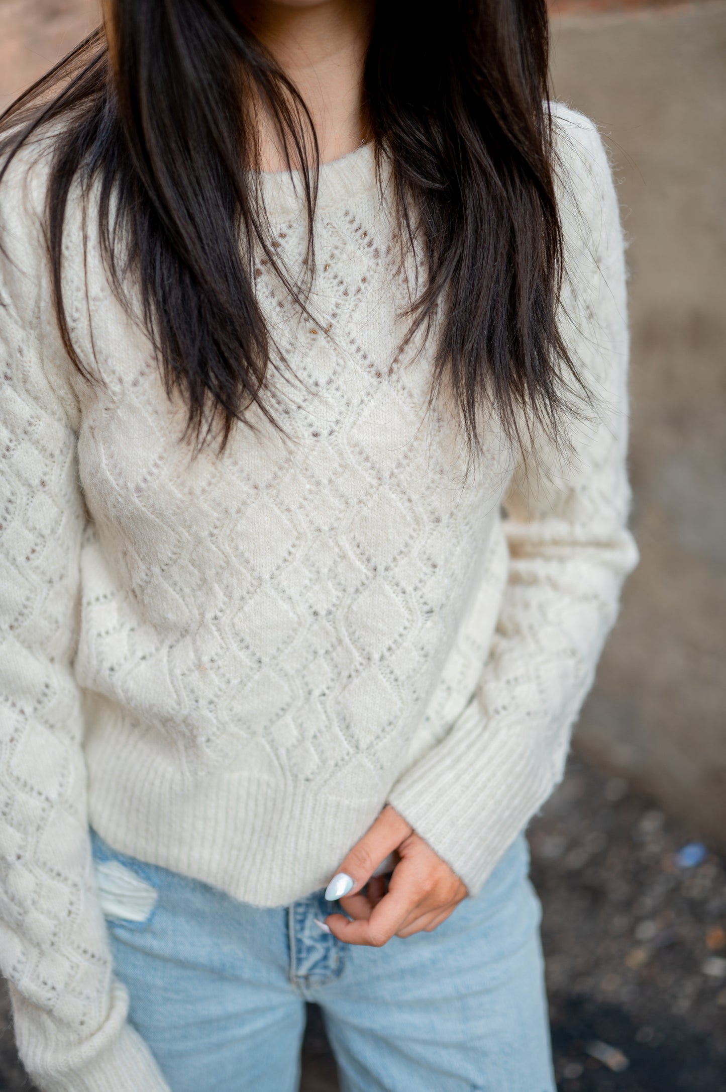 Percie Sweater - Cream