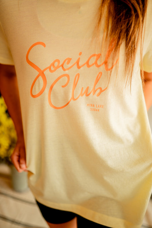 Social Club Tee - Mina