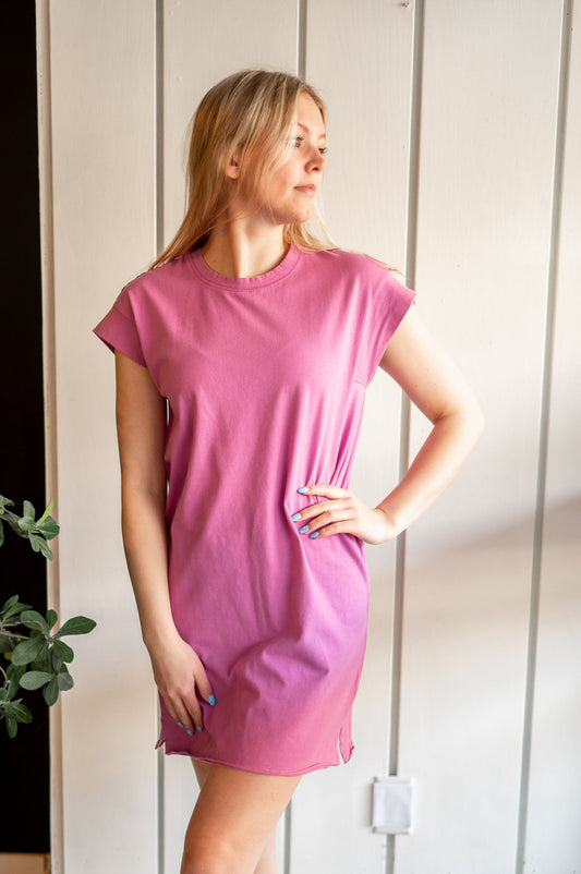 Cyler Jersey Dress - Wild Dahlia