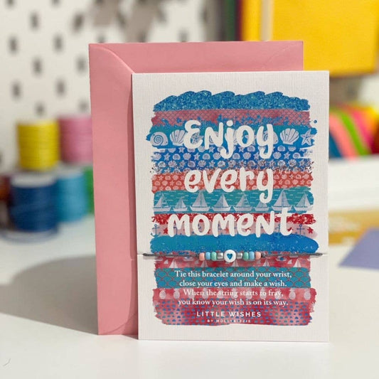 Enjoy Every Moment Wish Bracelet