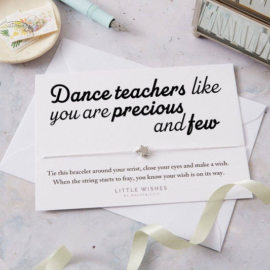 Dance Teacher Wish Bracelet