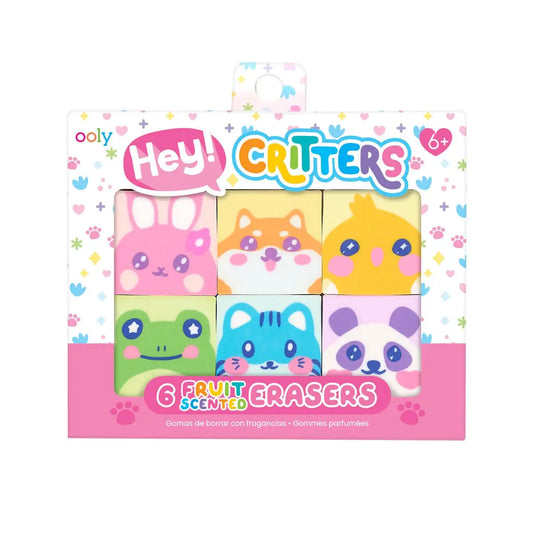 Hey Critters Scented Erasers