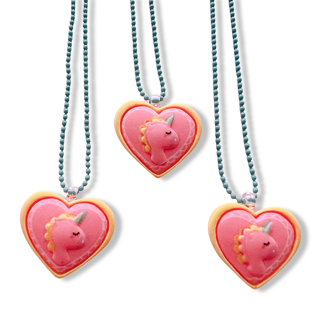 Unicorn Hearts Kids Necklaces