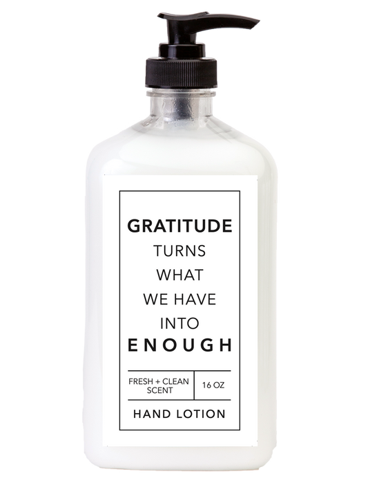 16oz Gratitude Hand Lotion