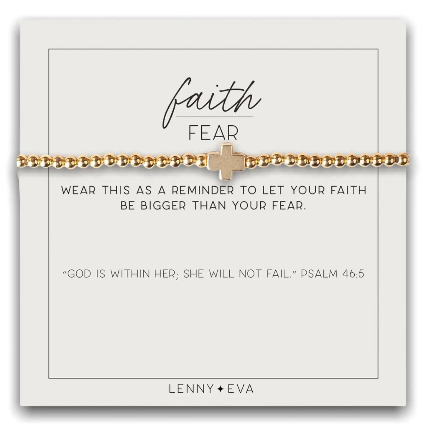 Faith Over Fear Bracelet