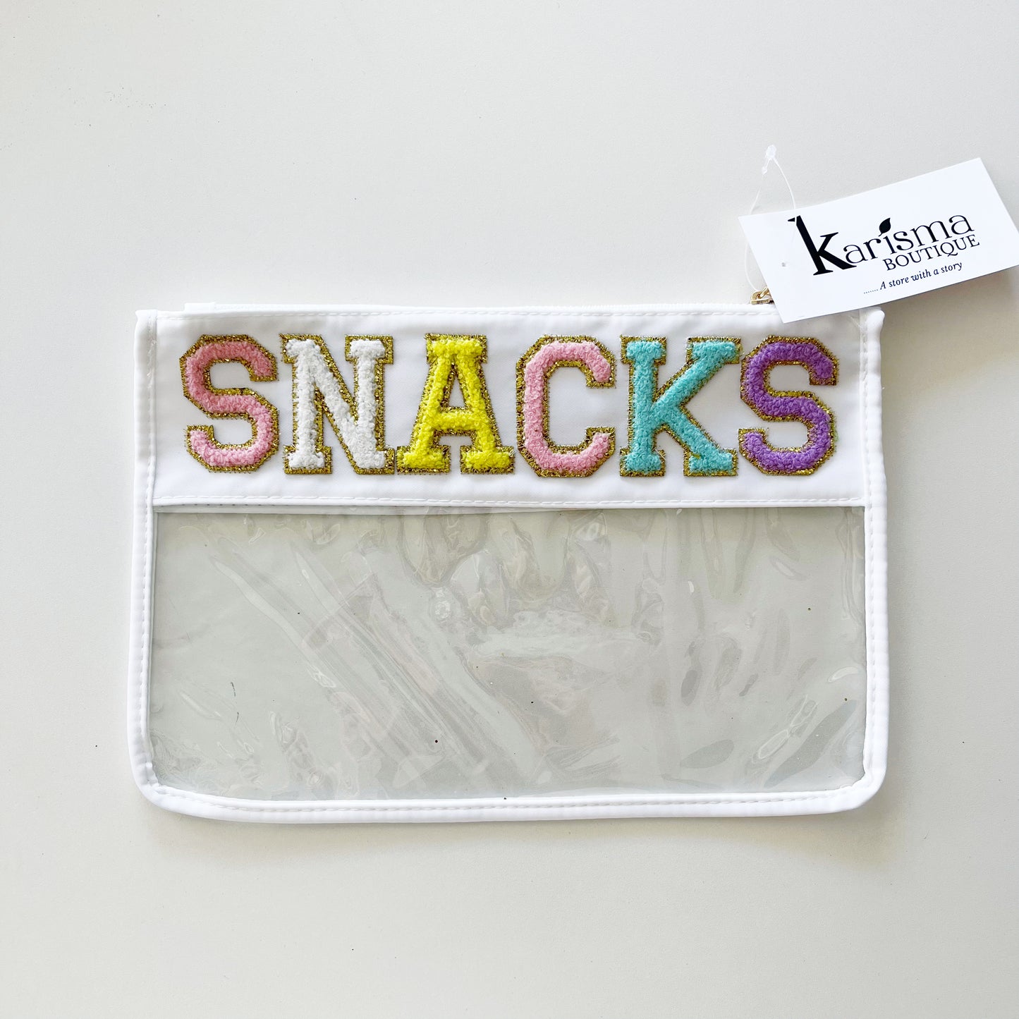 Clear Snacks Pouch