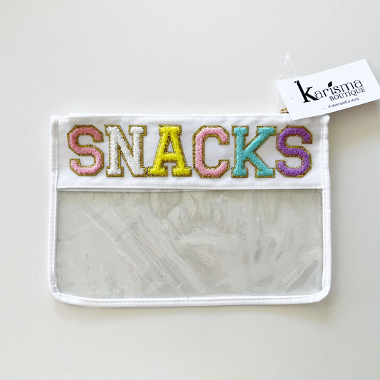 Clear Snacks Pouch