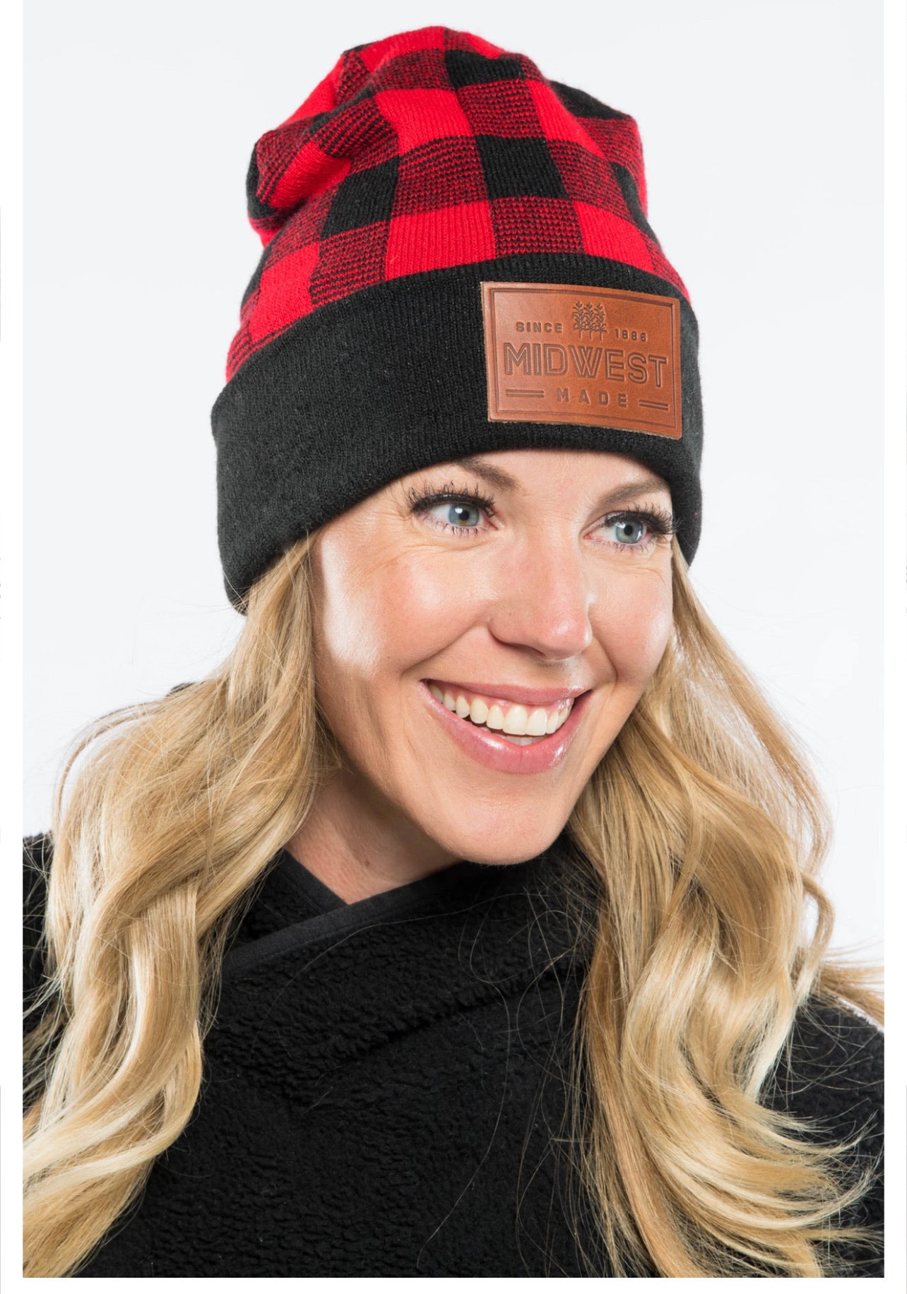 Midwest Plaid Beanie