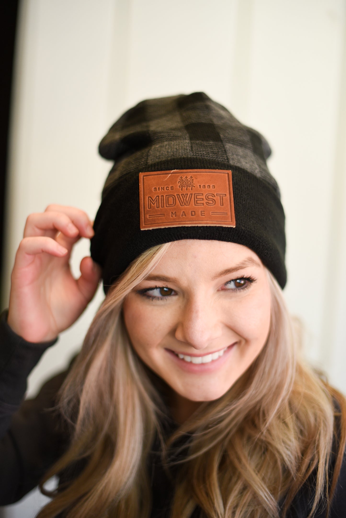 Midwest Plaid Beanie