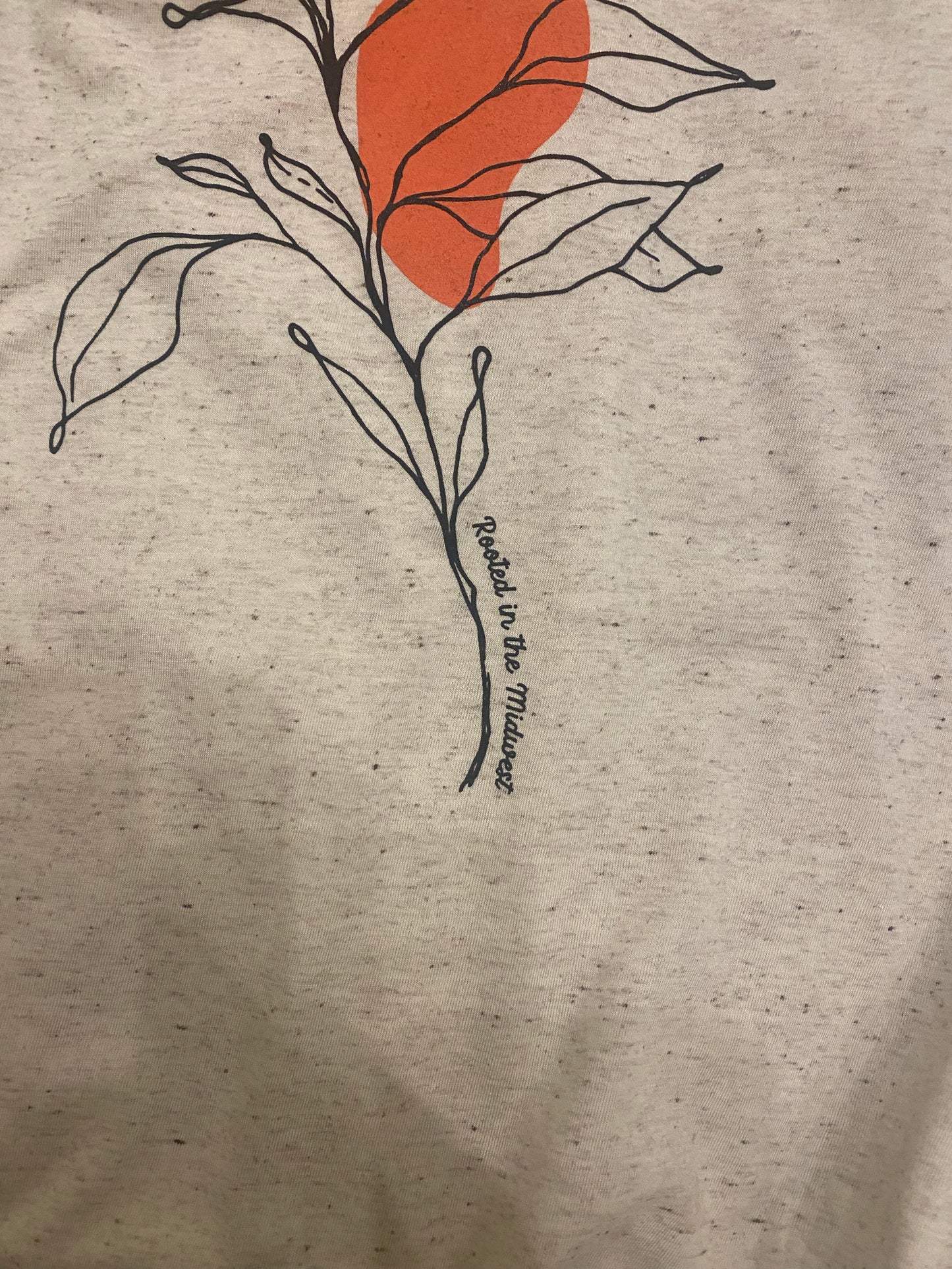 Rooted in the Midwest Tee - Oatmeal