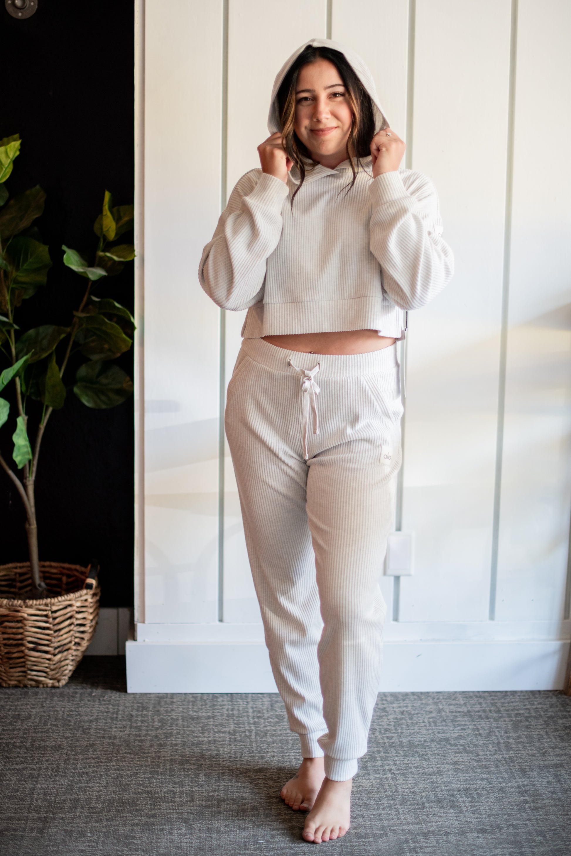 Muse Sweatpant - Bone Heather – Karisma Boutique