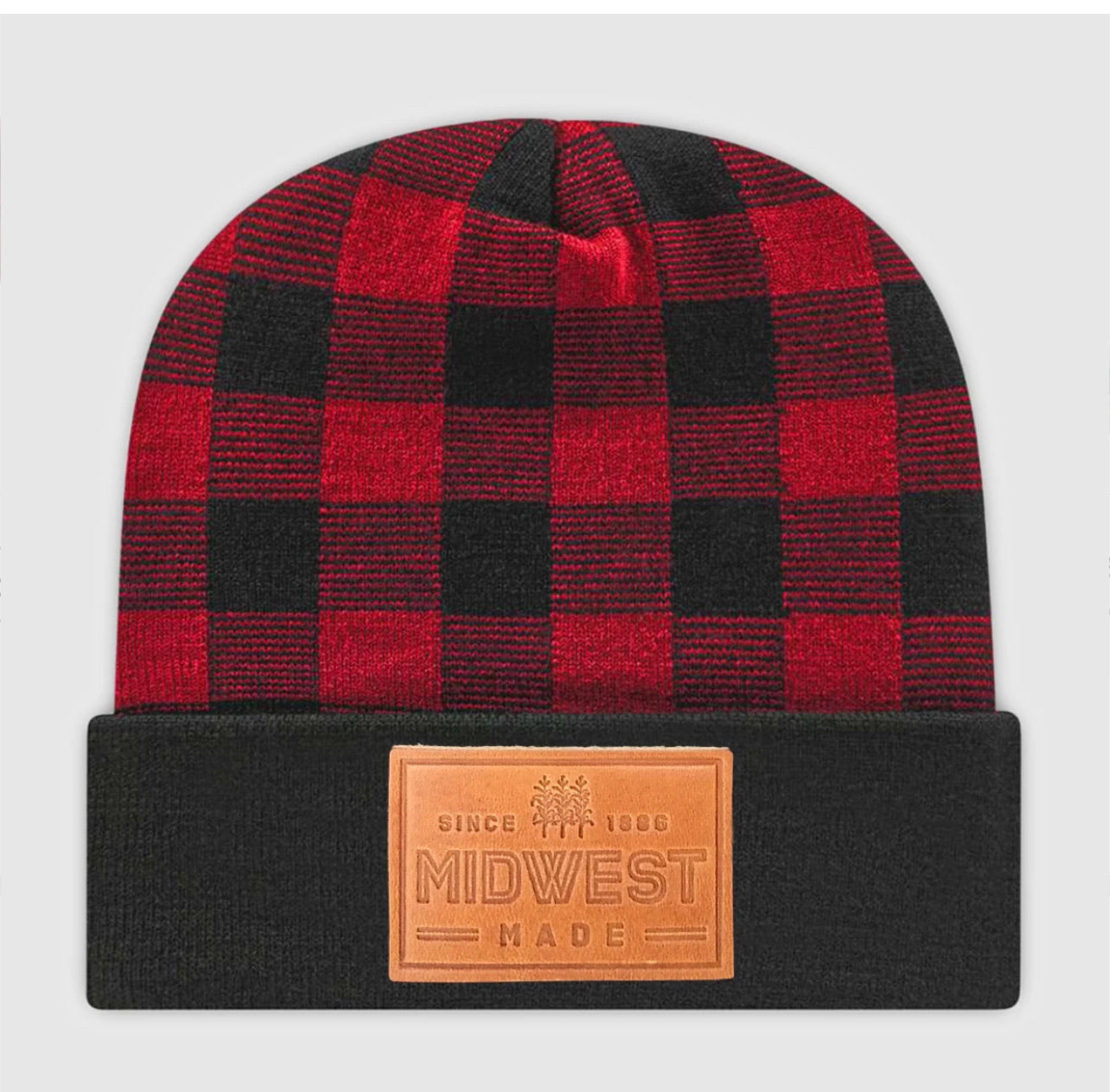 Midwest Plaid Beanie