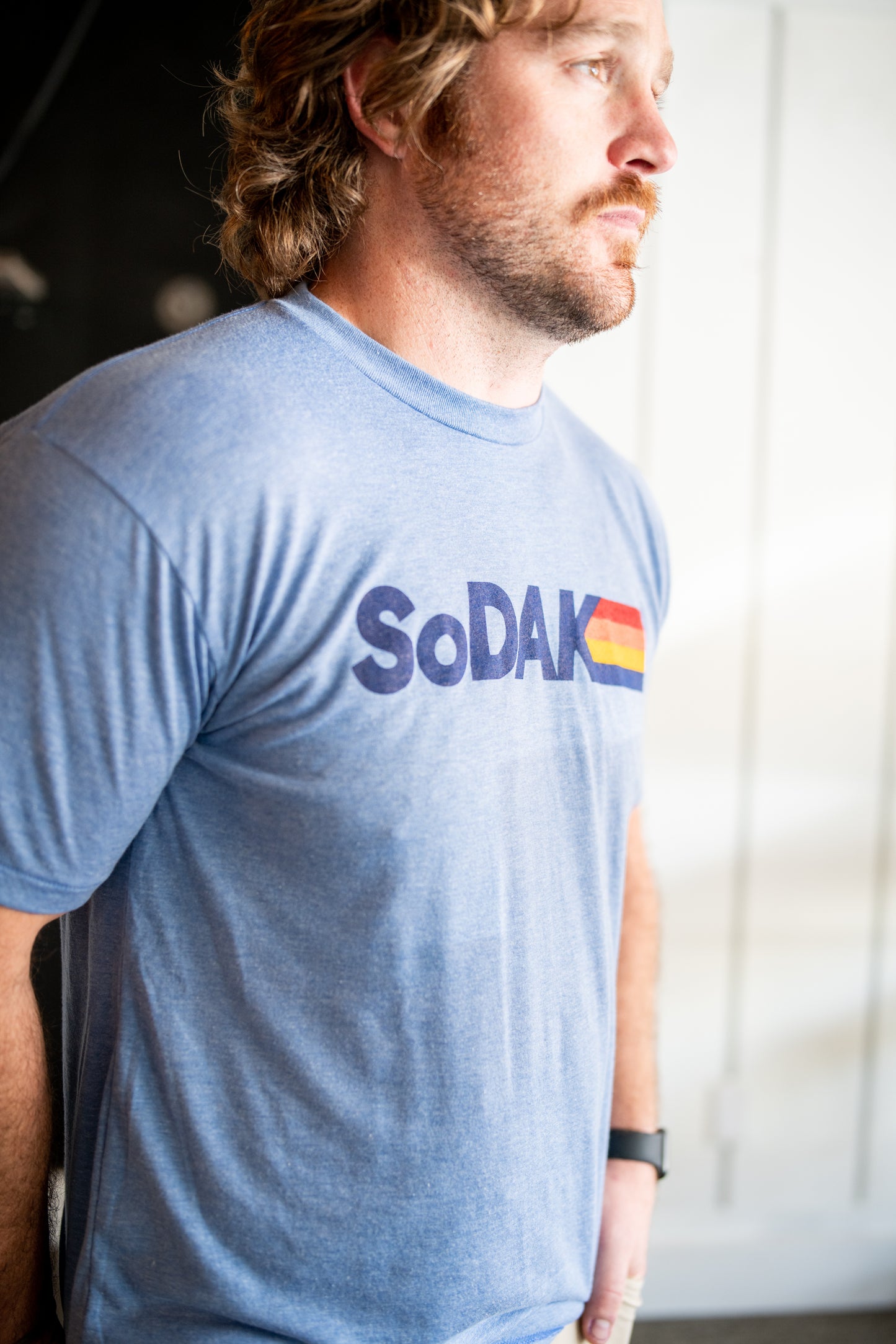 SoDak Retro Stripes Tee