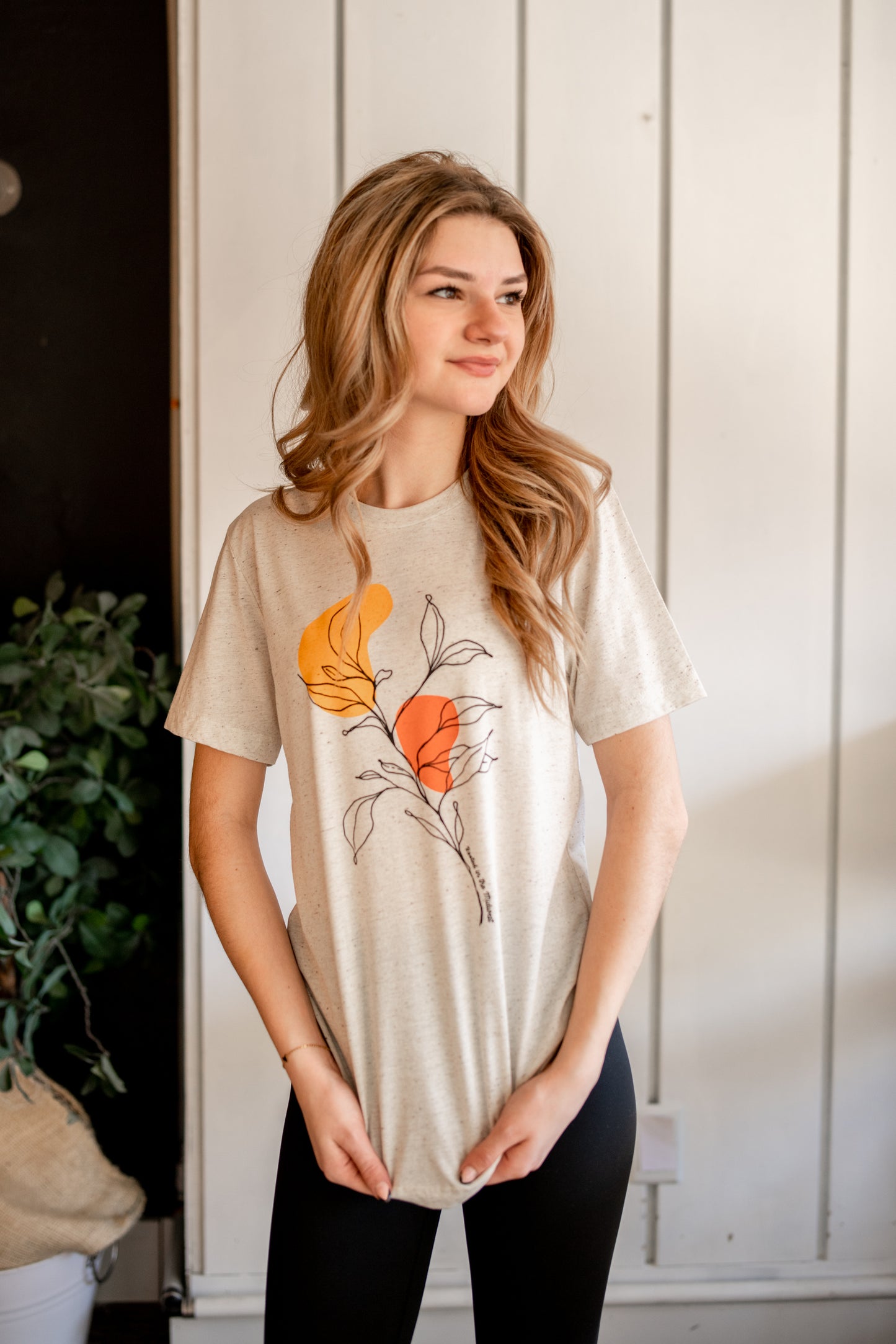 Rooted in the Midwest Tee - Oatmeal