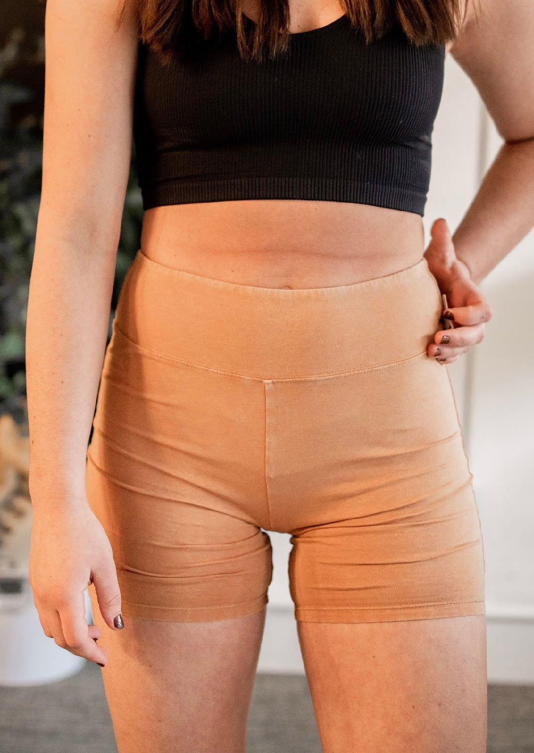Hot Shot Bike Short - Toasted Coconut