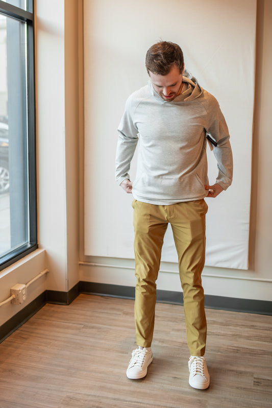 Mizzen ProFlex Hoodie - Light Gray