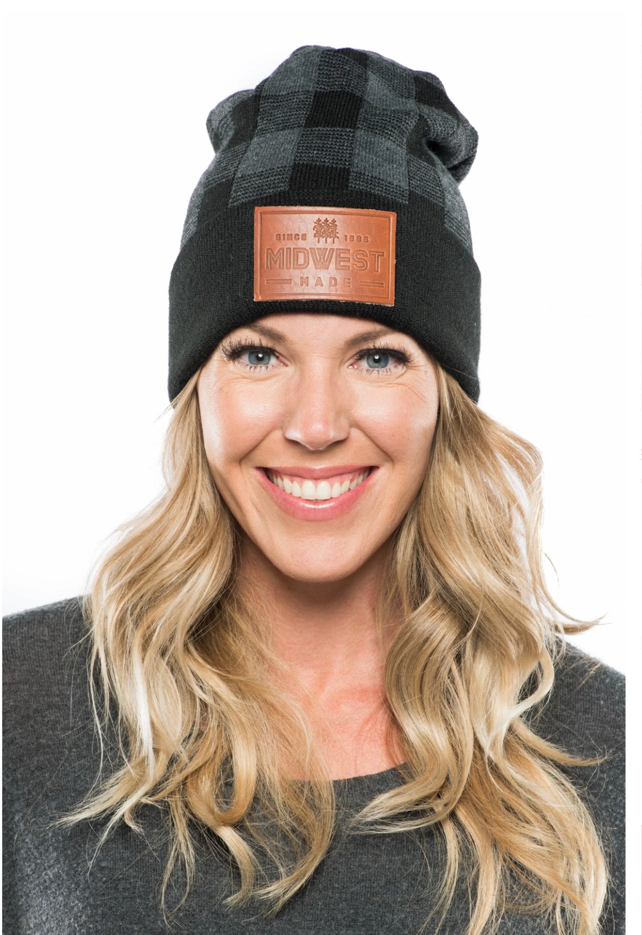 Midwest Plaid Beanie
