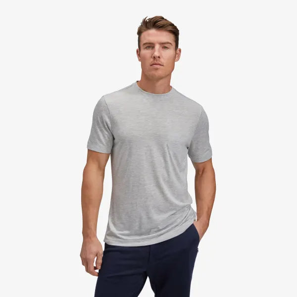 Easy Knit Tshirt- light grey