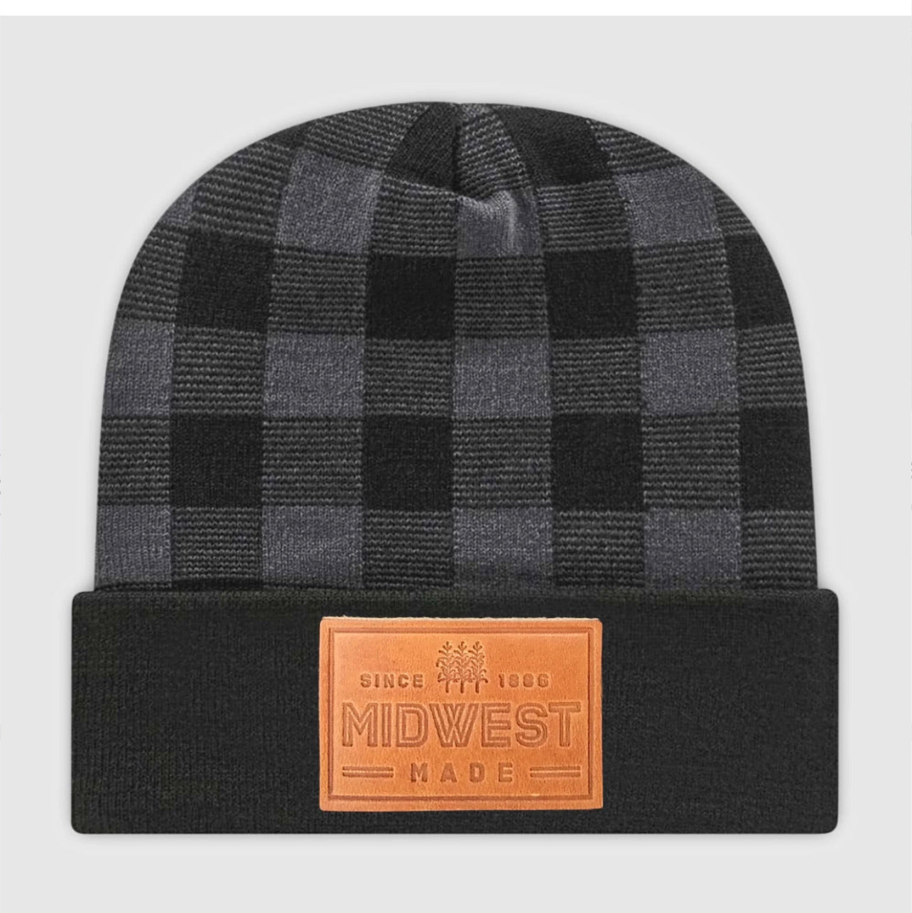 Midwest Plaid Beanie