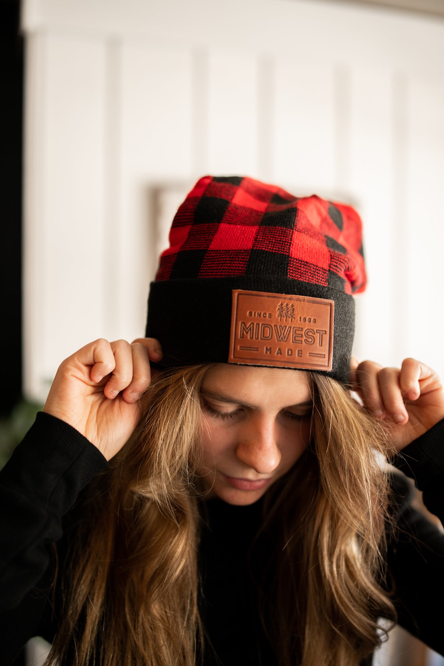 Midwest Plaid Beanie