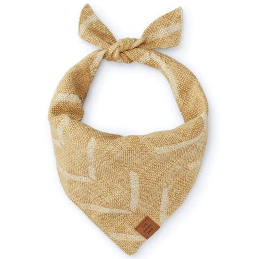 Ochre Mud Cloth Dog Bandana