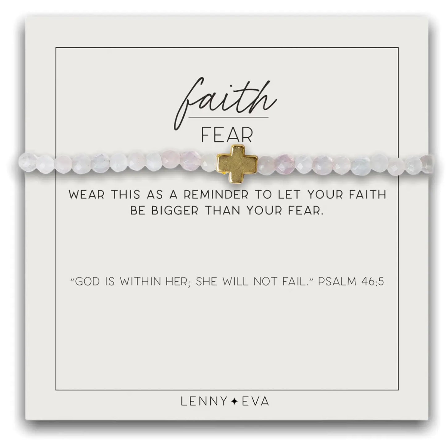 Faith Over Fear Bracelet