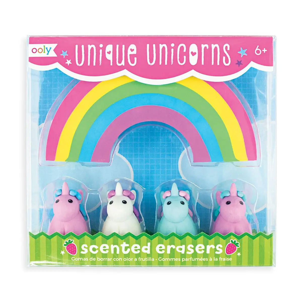 Unique Unicorns Scented Erasers